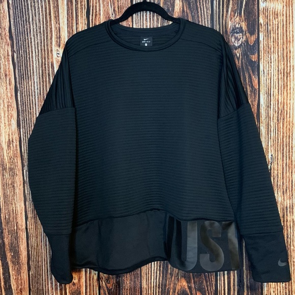 Nike Ribbed Crew Neck Sweater - Picture 2 of 16